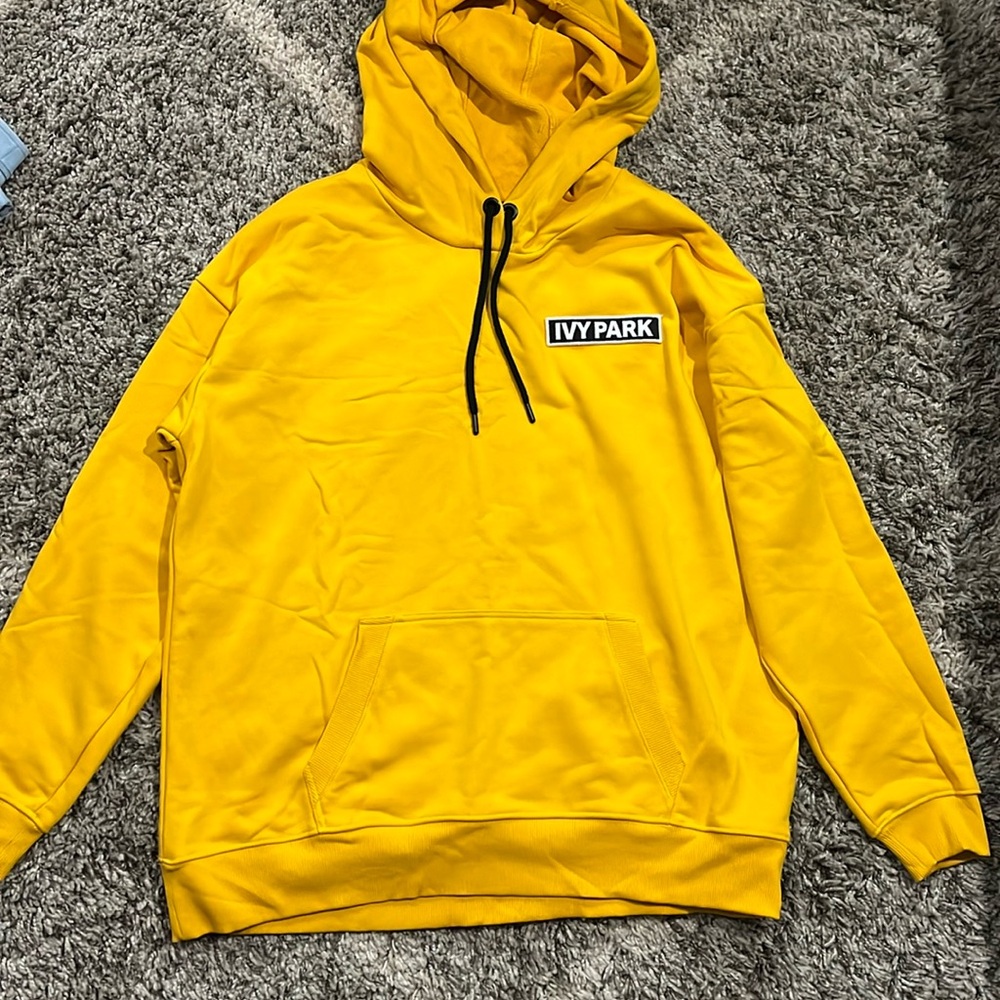 IVY PARK Yellow long Hoodie Beyoncé size Large